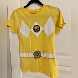 ✨FREE with any purchase✨ Small yellow power rangers shirt